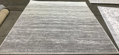 IVORY / SILVER 8'-0" x 10'-0" Back Stain Rug, Reduced Price 1172681835 ADR113B-8 - Image 1 of 4