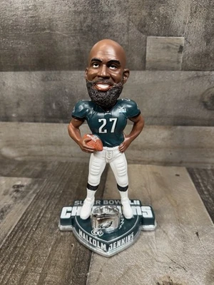 "Malcom Jenkins Philadelphia Eagles Super Bowl LII Champion Bobblehead 7 3/4""" Foto 1 de 4