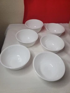 6 - Corelle 5" Vitrelle Winter Frost White Rice Bowls by Corning - Picture 1 of 5