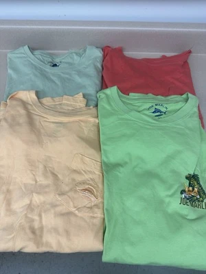 Joe Marlin Unwind Men's XL 100% Cotton T-Shirt Short Sleeve Lot of 4 - Image 1 of 4