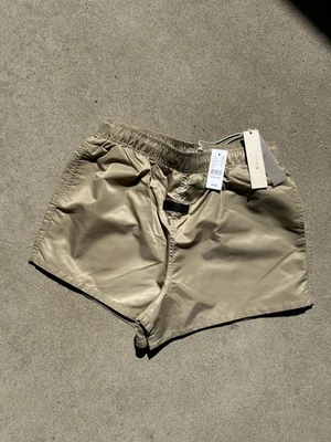 ESSENTIALS Fear Of God Men’s Shorts Size Medium Oak Color NWT Authentic - Image 1 of 3