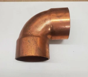 3" Copper 90° Elbow  Mueller USA - Picture 1 of 2