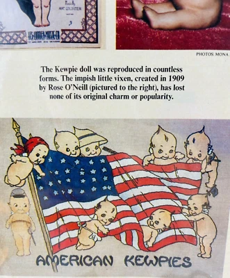 Vintage Kewpie Conference April 1987 Article Rare Find - Image 1 of 4