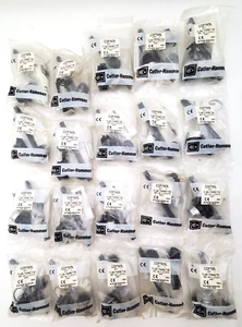 Lot of 20 Cutler Hammer E22P7N29L Flush Pushbuttons Gray Reset Non-Illuminated - Picture 1 of 11