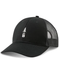 Cappello basso da esterno da uomo nero con logo albero B taglia unica - Foto 1 di 1
