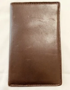 Weiche Leder Reisetasche Geldbörse hält Bargeld & viele Artikel siehe Fotos - Bild 1 von 11