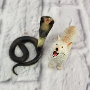 Juego de rompecabezas de animales maestros 4D de colección figuras maestras de fama de rey cobra y lobo - Imagen 1 de 8