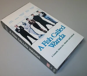 A Fish Called Wanda John Cleese Jamie Lee Curtis Kevin Kline Palin VHS Tape 1989 - Foto 1 di 5