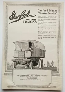 The Garford Motor Truck Company Magazine Advertisement early 1920's - Picture 1 of 3