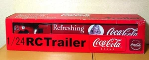 Coca Cola Mercedes Benz Trailer RC Truck 1/24 Scale Remote Control Tested Japan - Picture 1 of 6