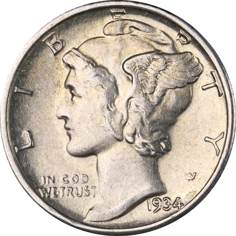 1934-D Mercury Dime Great Deals From The Executive Coin Company Cover