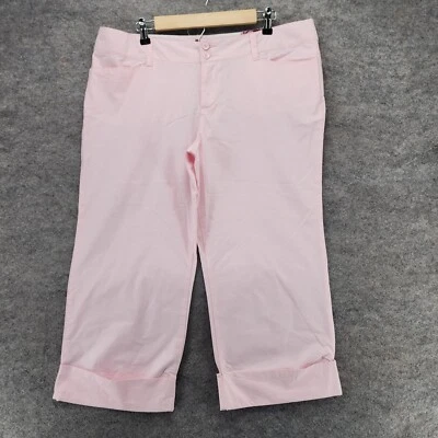 Pantalones elásticos SO para mujer junior 17 recortados rosa Foto 1 de 4