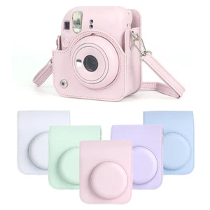 1PC Protective Case for Instax Mini 12 Camera - Travel Bag with Shoulder Strap - Picture 1 of 26