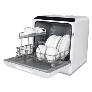 YUSING Tischgeschirrspüler 5L Mini Geschirrspüler Spülmaschine 46 cm Freistehen - Bild 1 von 9