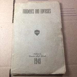 1949 Decatur Illinois High School Fragmentos y fantasías ¡Escritos estudiantiles! - Imagen 1 de 11