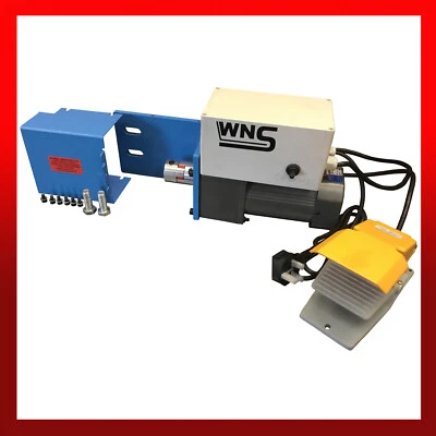 WNS Bead Roller Swager Power Up Drive System Electric Motor Variable Speed