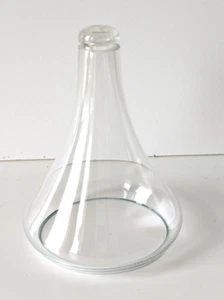 Aerator Diffuser Crystal Wine Funnel WineStuff Glass Barware 5" x 3" Apothecary - Picture 1 of 7