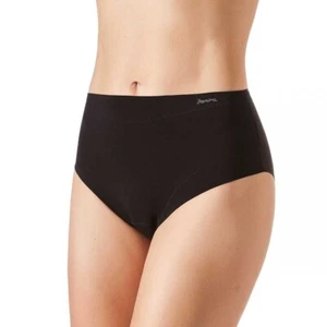JANIRA CULOTTE Modèle COTTON BAND 82% coton-18% elastanne Couleur NOIR T.M/L/XL - Picture 1 of 4