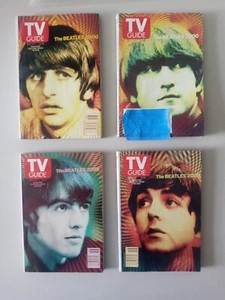 Vtg. Beatles TV Guide Complete Set of 4 John George Ringo Paul Nov 11-17, 2000 - Picture 1 of 2