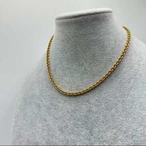 Genuine Givenchy Necklace Gold Simple 16 inches Beautiful From Japan 1031 12 2