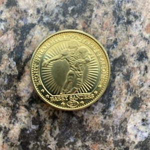 1997 Pinnacle Mint Collection Coins Brass Barry Sanders #27 HOF