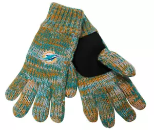 Guanto Forever Collectibles Miami Dolphins Peak adulto nuovo ~ - Foto 1 di 1