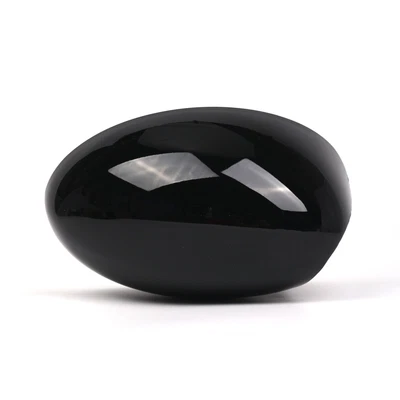 Right Gloss Black Mirror Cover Cap Fit For Mini Cooper R52 Convertible 2004-2008 Foto 1 de 4