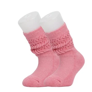 Cotton Kids Long Socks Knee High Slouch Socks 1 Pair 3 to 15 Years Old - Picture 1 of 52