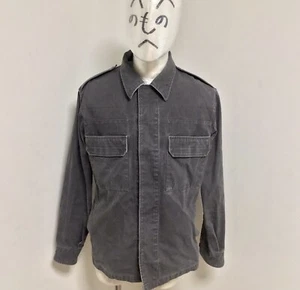2001 Made in Japan A.P.C. Rare Vintage Military Jacket Cotton Gray Men's Size 3 - Picture 1 of 24