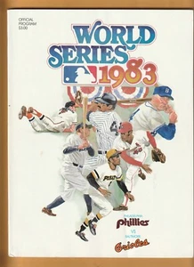1983 Baltimore Orioles Philadelphia Phillies World Series Cal Ripken Pete Rose - Picture 1 of 2