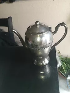 Academy Silver On Copper Tea Pot - Picture 1 of 5