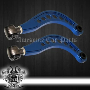 For 06-15 Civic DX LX EX Si Rear Suspension Adjustable Camber Arm Rod Kit Blue - Picture 1 of 1