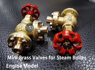KACIO Mini Brass Valves for Steam Boiler Engine Model - Image 1 of 4