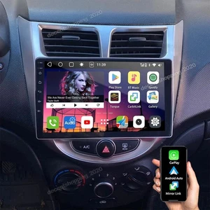 64GB Android 15 Apple Carplay For Hyundai Accent 2011-2019 Car Stereo Radio GPS - Picture 1 of 20