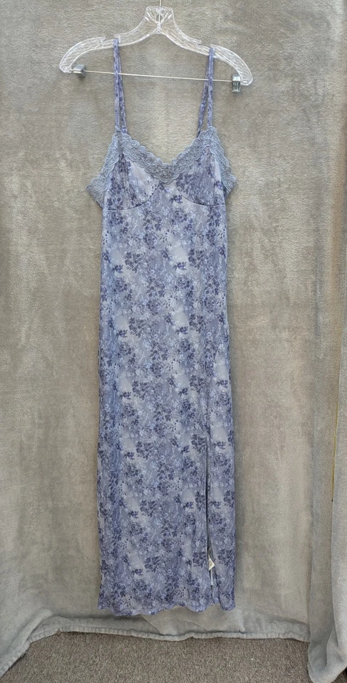 Vestido Feminino Y2K Maxi Slip Médio 8-10 Fada Grunge Anos 90 Cottagecore Feminino - Imagem 1 de 4