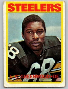 Topps #101 L.C. 1972 Greenwood RC Rookie Pittsburgh Steelers (b) ¡Envío gratuito! - Imagen 1 de 2