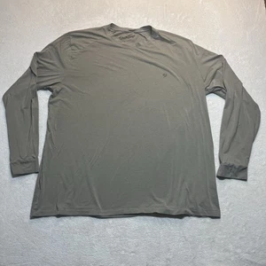 Duck Camp Lightweight Bamboo Crew Shirt Men’s 3XL Green Long Sleeve Outdoor - Picture 1 of 11