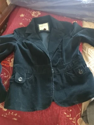 Blazer Sonoma Pana Negro Talla Mediana Foto 1 de 4