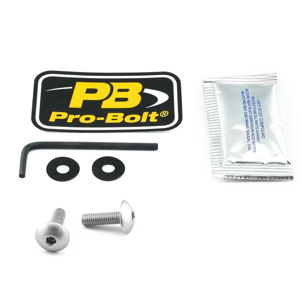 Pro Bolt Aluminium Screen Bolt Kit Silver For Yamaha MT-03 ABS 2016-2022 - Image 1 of 1