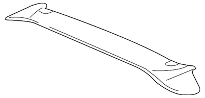 Genuine Honda Spoiler 74900-SAA-J01YA Foto 1 de 2