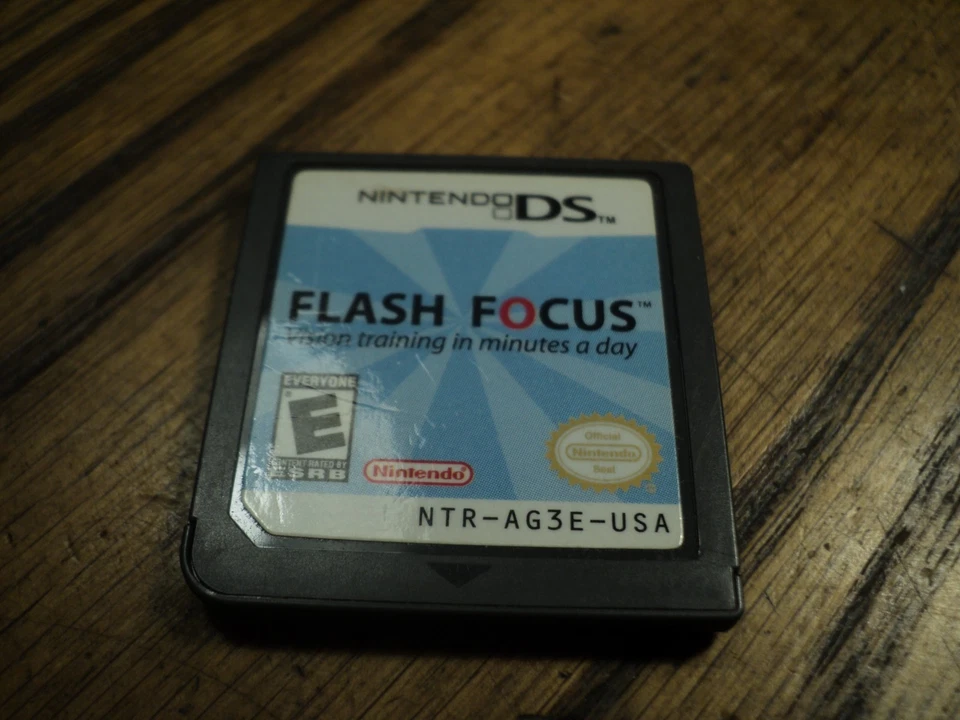Cartucho Flash Focus (Nintendo DS, 2007) - Imagem 1 de 3