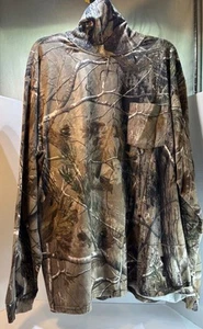 Red Head Real Tree Camo Long Sleeve Tall Turtleneck 2XL Shirt - Picture 1 of 9