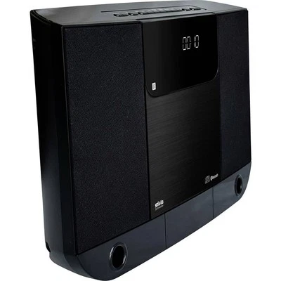 Silva Schneider SMV 800 BT Stereoanlage CD, UKW, Bluetooth®, 2 x 5 W Schwarz - Bild 1 von 4