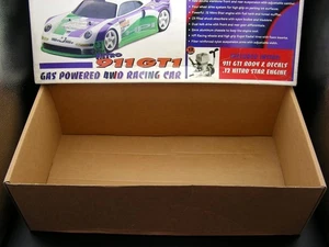 Vintage 1997 HPI NITRO RS4 Porsche 911 GT1 JDM EMPTY KIT Retail Display Box RARE - Picture 1 of 11