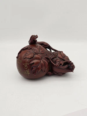 Pisapapeles Sou Shan Stone Ware Red Ware calabaza león leer descripción  Foto 1 de 4