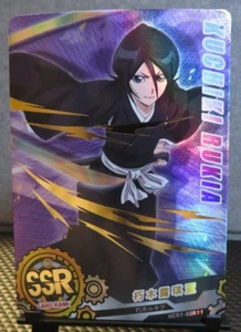 Rukia Kuchiki Bleach SSR Rara Tarjeta de Hoolo Lámina Casi Nueva CCG Tarjeta de Dios Anime Manga - Imagen 1 de 5