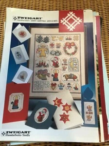  Cross Stitch Pattern Booklet : Zweigart Merry Christmas - Picture 1 of 1