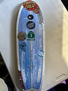 Santa Cruz Skate Land Skateboard Deck - Foto 1 di 4