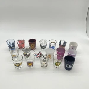 Las Vegas Shot Glasses- U Pick Your Lucky One!!! - Picture 1 of 47