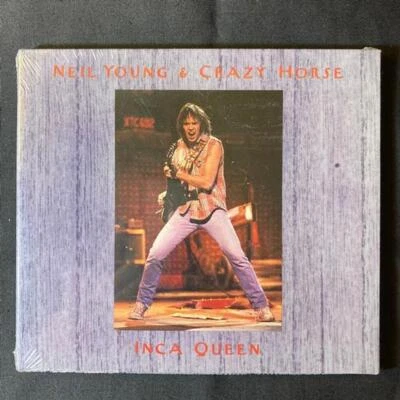 NEIL YOUNG AND MAD HORSE ~ КОРОЛЕВА ИНКОВ ~ ЗАПЕЧАТАННЫЙ 1987 GEFFEN ПРОМО CD СИНГЛ ~ РЕДАКТИРОВАТЬ + LP - Изображение 1 из 3